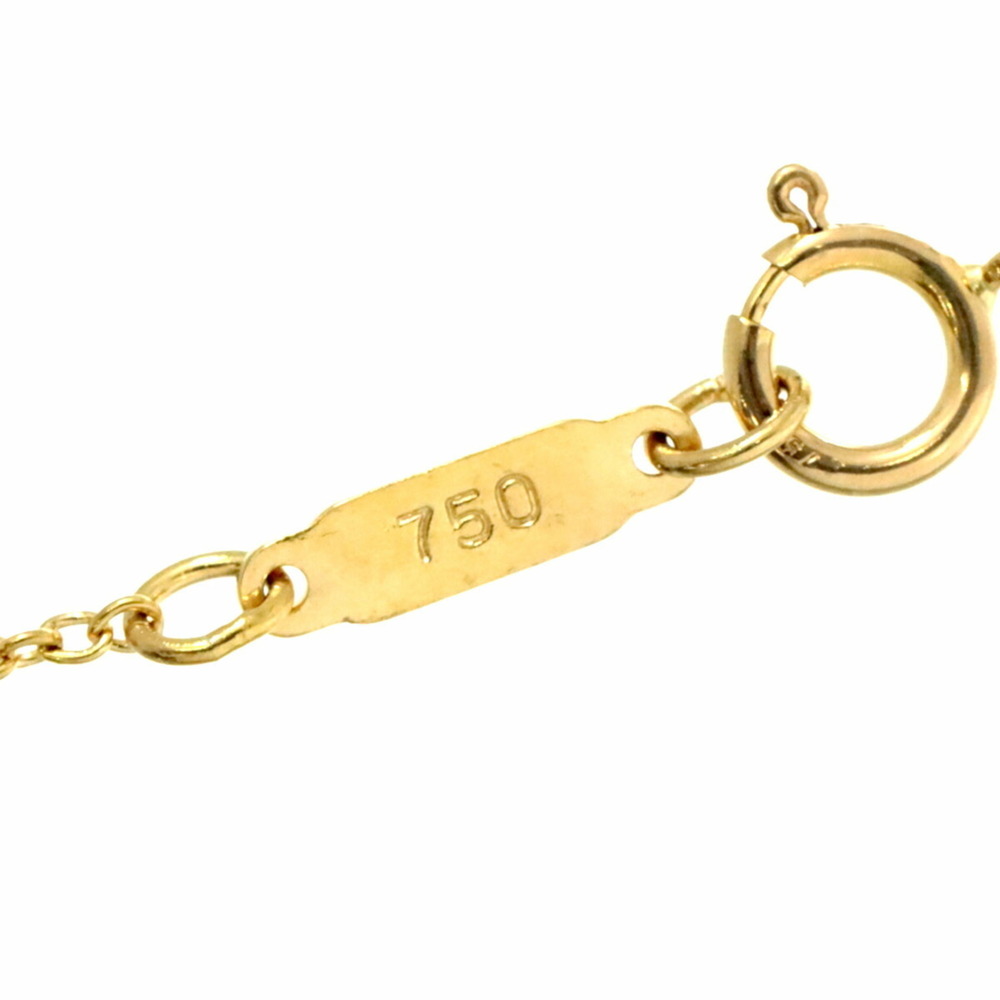 TIFFANY&Co. Reef Heart Diamond Necklace 40cm K18 YG Yellow Gold 750 - Picture 6 of 8